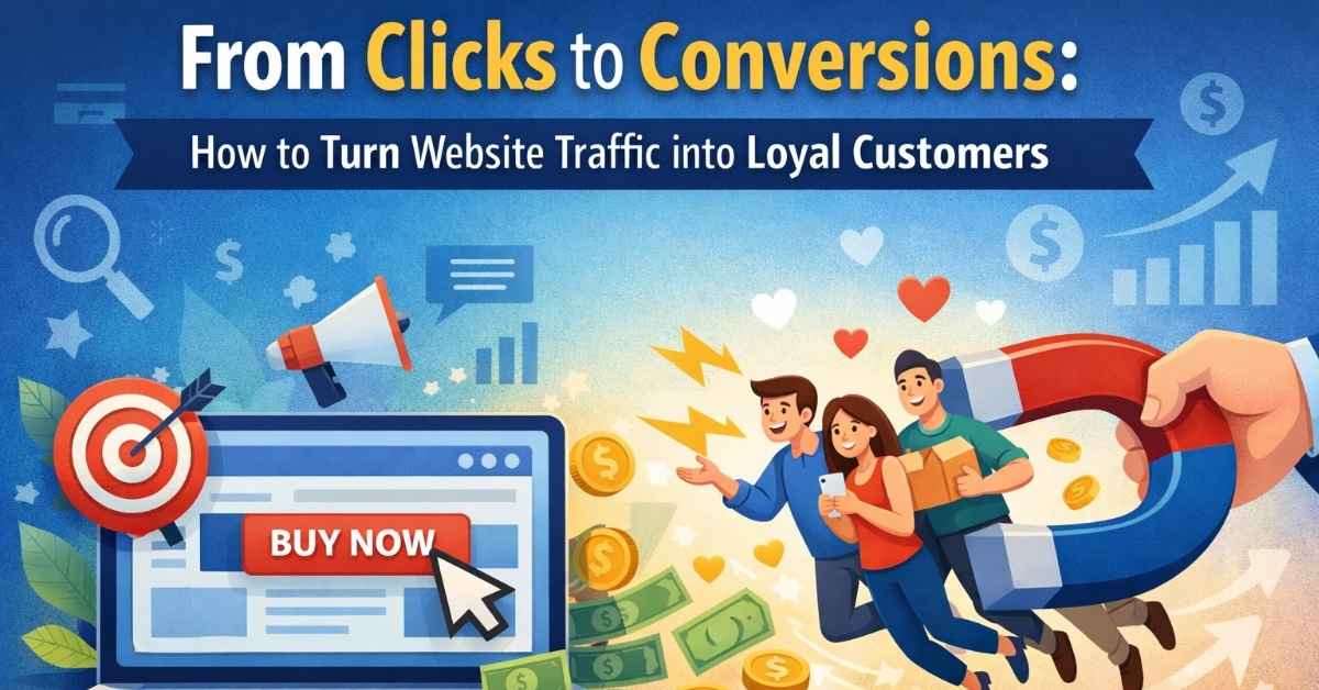 From Clicks to Conversions: How to Turn Website Traffic into Loyal Customers From Clicks to Conversions: How to Turn Website Traffic into Loyal Customers