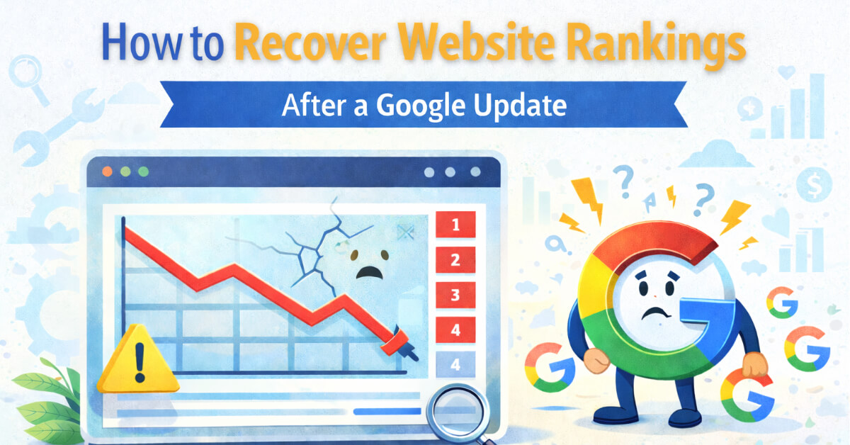 How to Recover Website Rankings After a Google Update How to Recover Website Rankings After a Google Update